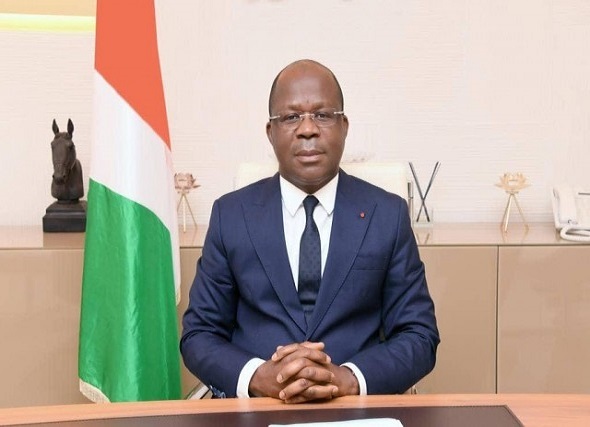 PIERRE DIMBA, Ministre de la Santé, de l'Hygiène Publique et de la Couverture Maladie Universelle de Côte d'Ivoire